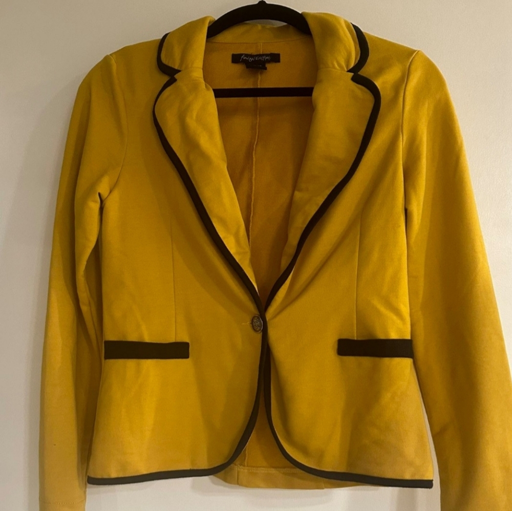 Mustard Yellow blazer